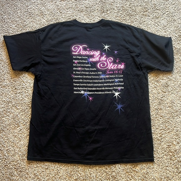 Dancing With The Stars Tour Shirt 2006 2007 Y2K dancing TV Show Celebrity dance - Picture 5 of 6